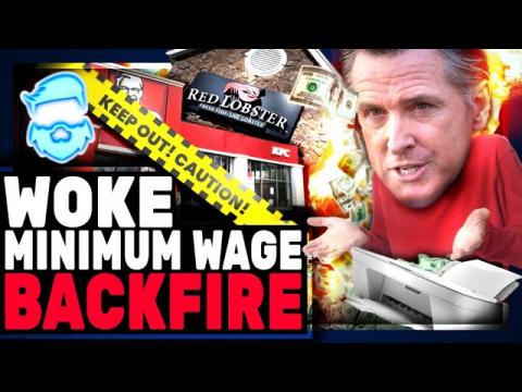 Fast Food Collapse Gets Worse! HUNDREDS Of New Locations SHUT DOWN By Woke $20 Minimum Wage & Biden