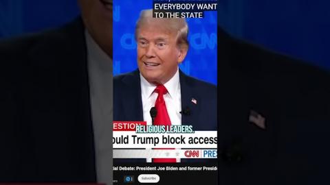 Timcast IRL - Trump SUPPORTS SCOTUS Ruling On Overturning Roe V Wade #shorts