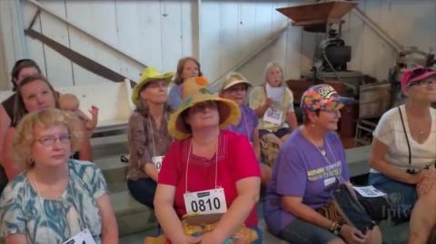 Husband Calling Contest - Women with an IQ lower than dog shit on a nature strip....