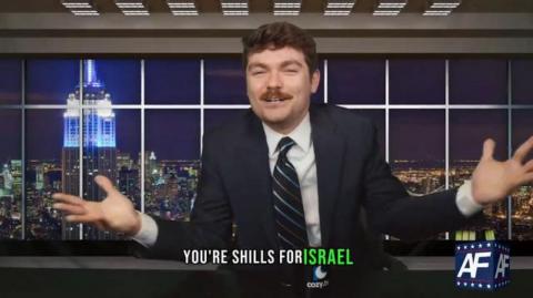 Nick Fuentes: "You'rе shills for Israеl!"