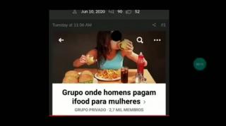 UM DIA DE FÚRIA - GRUPO ONDE HOMENS PAGAM IFOOD PRA MULHERES _IFOOD