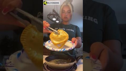 Her Artery Clogging Cooking