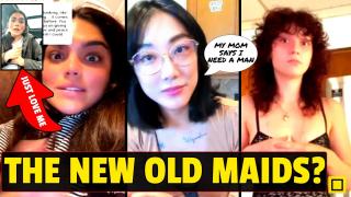 Woman Is SHOCKED People Tell Her IT'S TOO LATE TO FIND A MAN! Single Women TikToks