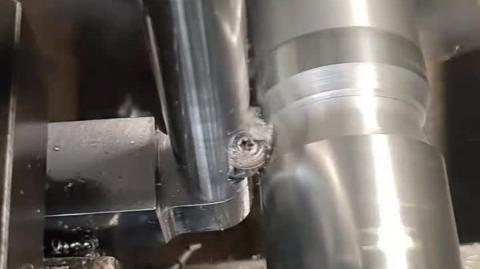 Machining a Pipe Bending Roller