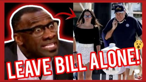 Shannon Sharpe SHUTS DOWN FEMINISTS Shaming Bill Belichick 72...for DATING 24YR OLD CHEERLEADER!!!