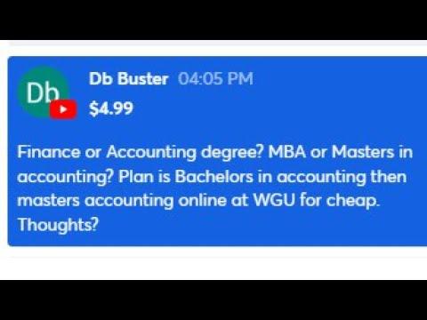 Missed Superchat About Accounting Careers