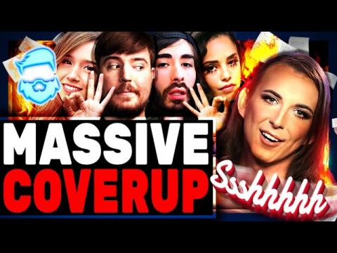 Mr Beast BLASTED Over COVERUP Of CREEP Kris Tyson! Pokimane, MoistCr1TiKaL & More Run Cover NEW DMs!