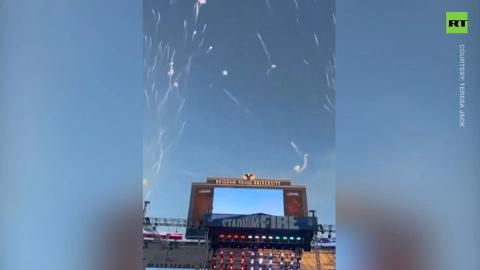 Rogue firework hits crowd during July 4th celebration