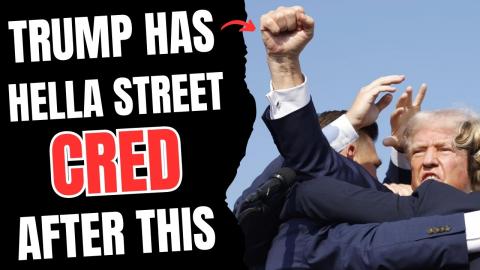 Trump has Hella Street Cred After This