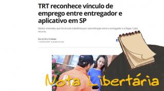 TRT quer taxar entregadores | Nota Libertária - 18/03/20 | ANCAPSU