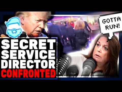 Secret Service Head CONFRONTED In HEATED Exchange At RNC & RUNS AWAY Like A Coward!