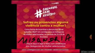 UM DIA DE FÚRIA - CORRIDAS GRÁTIS ATÉ A DELEGACIA DA MULHER DE CURITIBA NESTE CARNAVAL