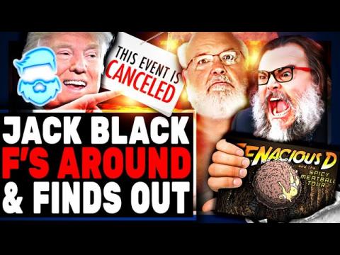 Jack Black REFUES To Apologize Drops Weak Statement Only AFTER Abandoning Tenacious D & His Friend!