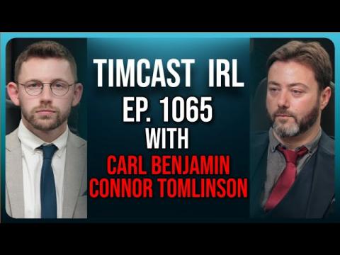 Biden Calls Trump His VP In BOTCHED Presser, HE IS DONE w/ Carl Benjamin | Timcast IRL