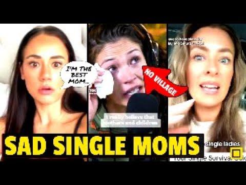 Single Moms Are HURT That Men Have Learnt To AVOID Them In 2024.  Single Women TikToks