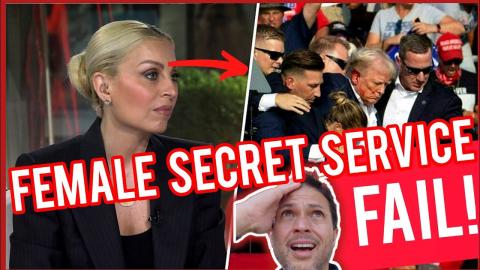 Women TAKE VICTORY LAP After FEMALE SECRET SERVICE Nearly Get ***TRUMP ASSASSINATED*** On LIVE TV!!!