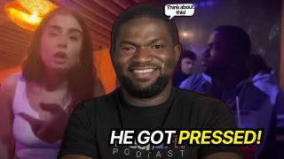 Woman Pulls up on Myron and Smacks Him After getting Frank Castled on Fresh N Fit!