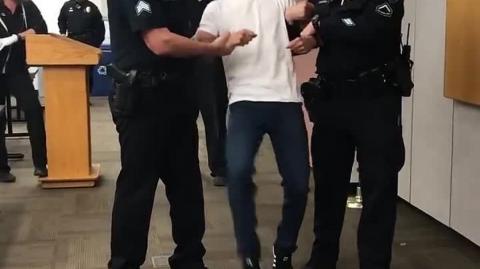 Taser fail. Yuma police department