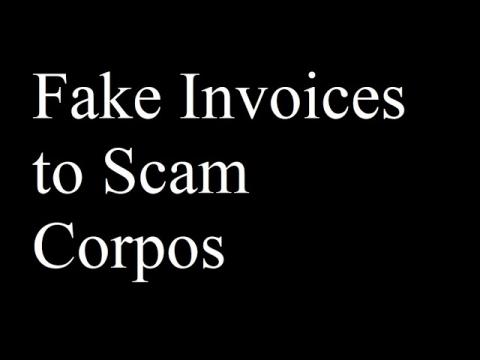 Submitting Fake Invoices to Scam Corpos