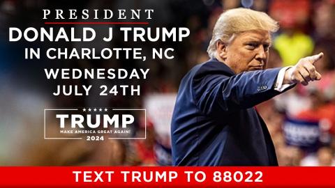 LIVE: President Trump in Charlotte, NC