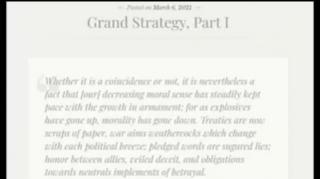 Grand Strategy (Jeffrey Nyquist)