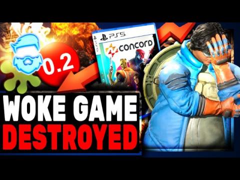 Woke Video Game Lost 200 Million Dollars! Concord Embarrassment Far Worse For Sony Than Imagined!
