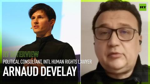 'Free speech is under assault' - Arnaud Develay on Durov's arrest