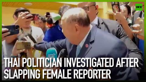 Thai politician investigated after slapping female reporter