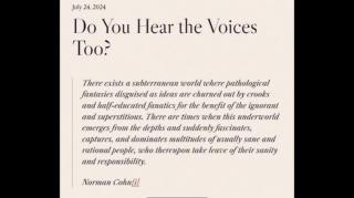 Do You Hear the Voices Too? (Jeffrey Nyquist)