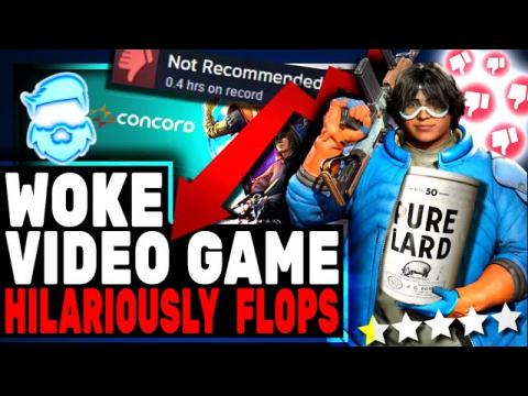 Woke Video Game MASSIVELY FLOPS! Hilarious MELTDOWN From PlayStation Devs Who Made It! Concord Flop