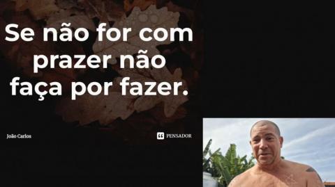 Se não te dá prazer, não faça! Aprenda a sofrer menos!