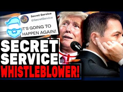 Donald Trump In IMMINENT DANGER According To New Secret Service Whistleblower & BOMBSHELL New Video!
