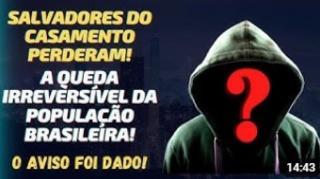 A POPULAÇÃO DO BRASIL ENTRARÁ EM DECLÍNIO!