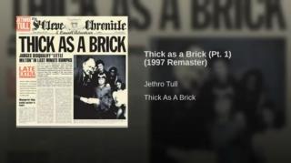 JETHRO TULL - THICK AS A BRICK - Parts 1 and 2