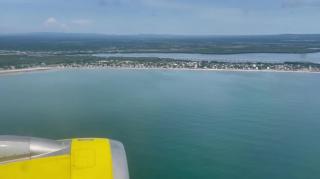 Landing In Cartagena Colombia