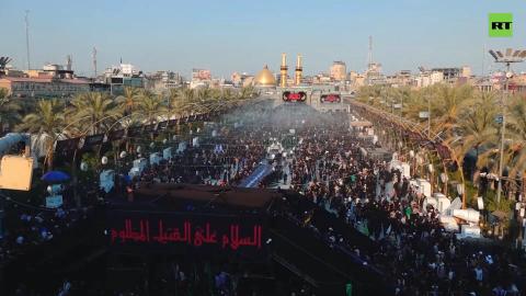 Thousands of Iraqis gather for Arbaeen pilgrimage