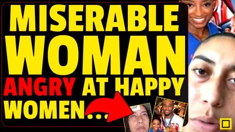 MISERABLE Woman Gets COOKED By Simone Biles & It's Funny AF. Single Women TikToks