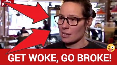 Feminist Cafe GOES BANKRUPT After CHARGING 18% MAN TAX....