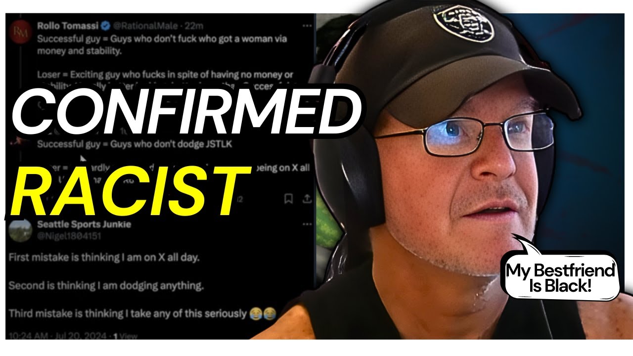 Rollo Goes on a CRAZY conspiracy rant and Gets EXPOSED as a MASSIVE RAClST