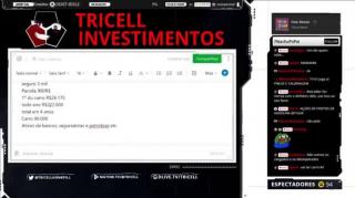 TRICELL INVESTIMENTOS - LIVE: COMO PARASITAR O GADO SEM WAIFU