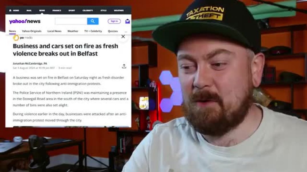 The Riots Have Spread To Belfast