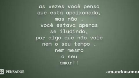 Pensa que está apaixonado, mas está é possuído!