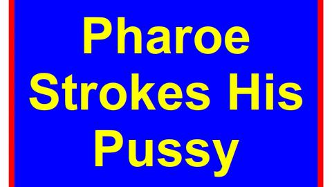 Pharoe Strokes His Pussy