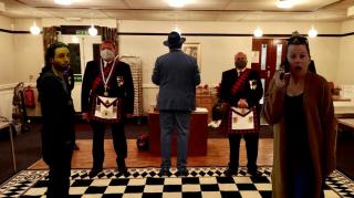 the Zionists showing the target who created freemasonry and how they control the streets