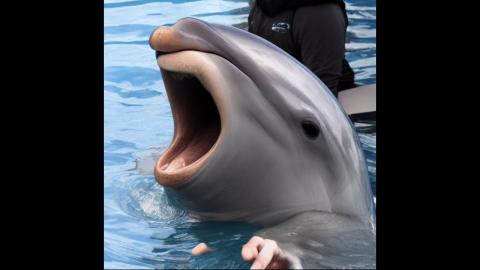 Dolphin PREDATOR Attacks Japanese Booty!!!