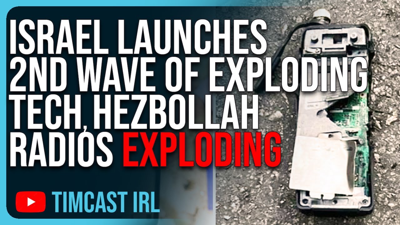 Israel Launches 2nd Wave Of EXPLODING TECH, Hezbollah Radios Begin ...