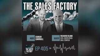 The Sales Factory Podcast with DJ Coach Carroll. The Art of Speech by Richard Blank. Episode #405