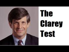 The Clarey Test on Allan Lichtman