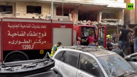 Israel hits Lebanese capital with airstrikes, killing top Hezbollah commander