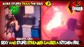 ▶ SEXY AND STUPID STREAMER CAUSES A KITCHEN FIRE.. (SIMCITY, USA) >> FUNNY AS HELL !! DON'T MISS THIS ONE ^^